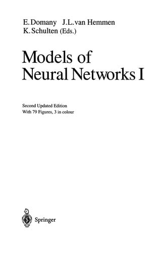 Models of Neural Networks I