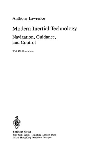 Modern Inertial Technology