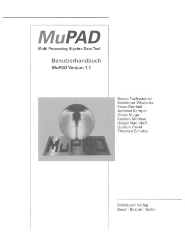 MuPAD Multi Processing Algebra Data Tool