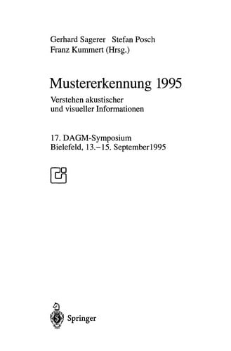 Mustererkennung 1995