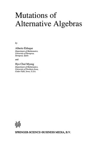 Mutations of Alternative Algebras