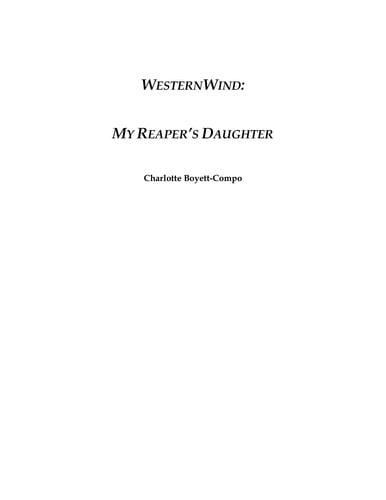 My reaper's daughter