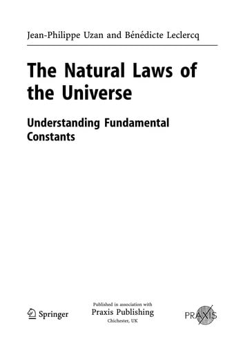 The natural laws of the universe