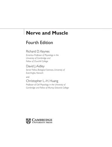 Nerve and muscle