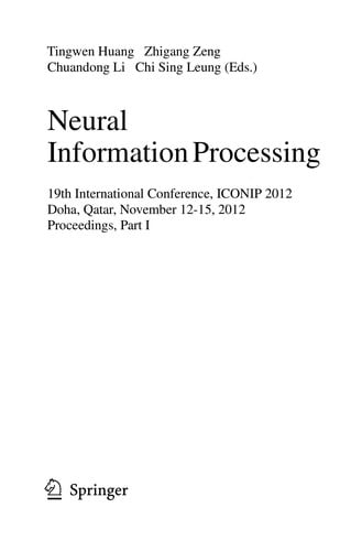 Neural Information Processing