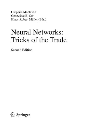 Neural Networks: Tricks of the Trade