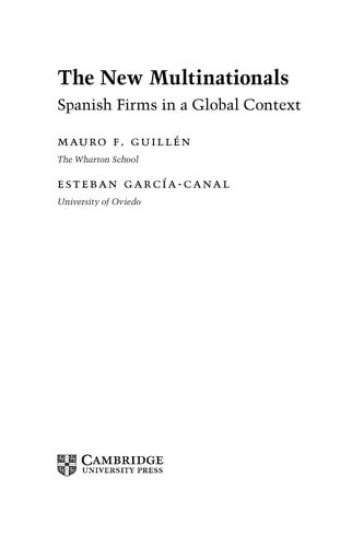 The new multinationals