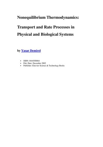 Nonequilibrium thermodynamics