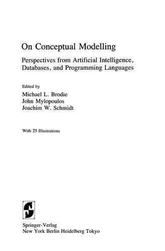 On Conceptual Modelling