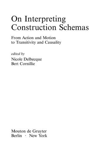 On interpreting construction schemas