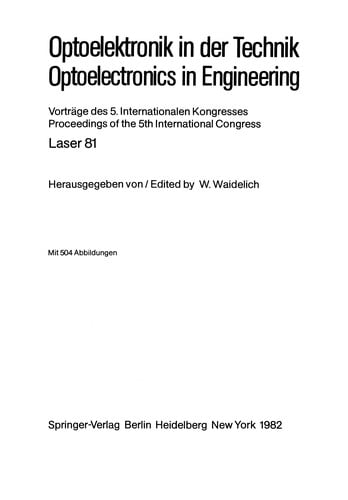 Optoelektronik in der Technik