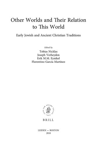 Other worlds and their relation to this world