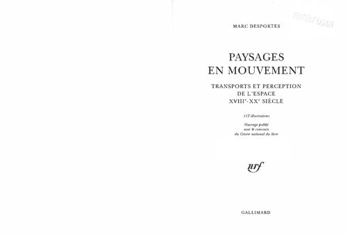 Paysages en mouvement