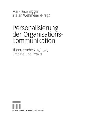 Personalisierung der Organisationskommunikation