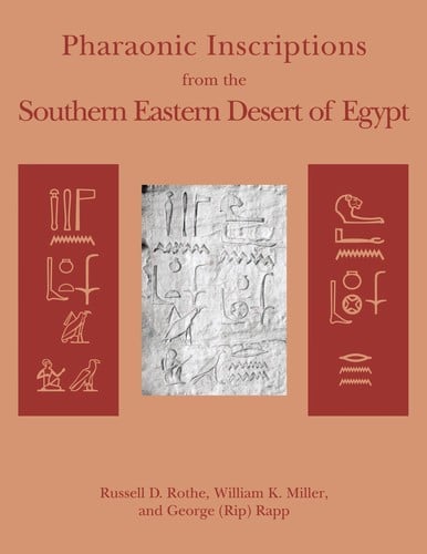 Pharaonic inscriptions from the Southern Eastern Desert of Egypt