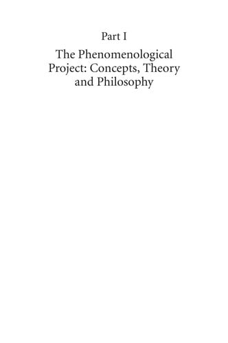 Phenomenology for therapists