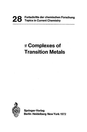 Complexes of transition metals