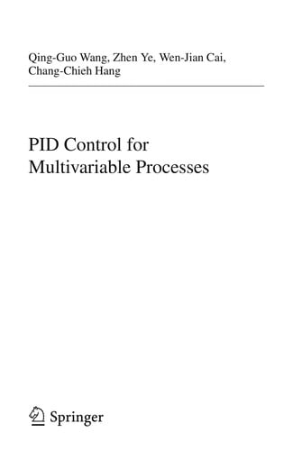 PID control for multivariable processes