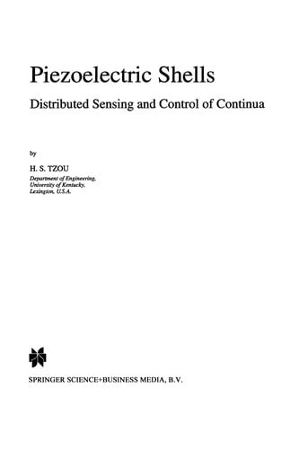 Piezoelectric Shells