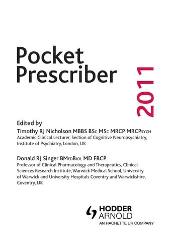 Pocket prescriber
