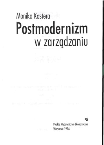 Postmodernizm w zarządzaniu