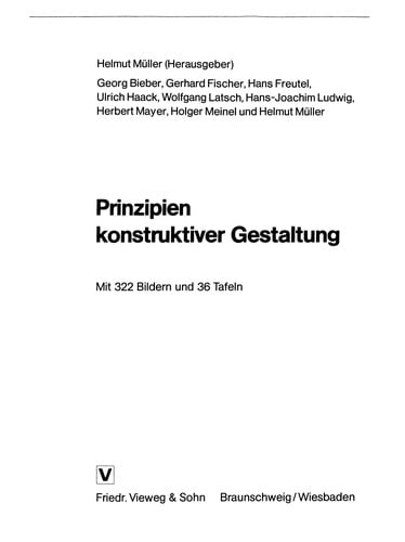Prinzipien konstruktiver Gestaltung