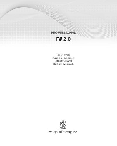 Professional F# 2. 0
