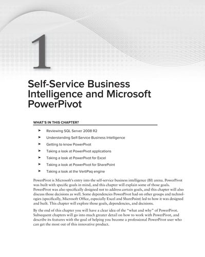 Professional Microsoft PowerPivot for Excel and SharePoint