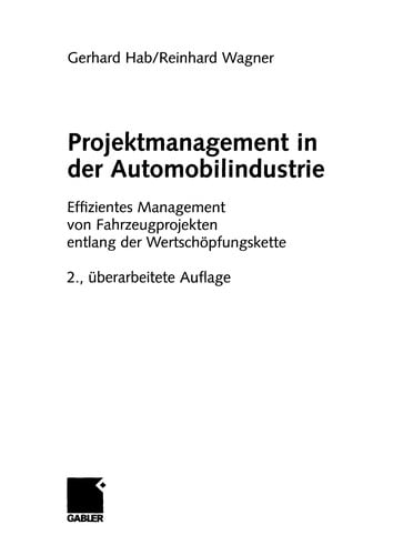 Projektmanagement in der Automobilindustrie