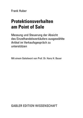 Protektionsverhalten am Point of Sale