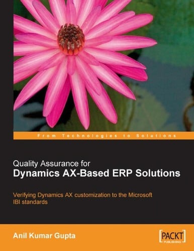 Quality assurance for Dynamics AX-based ERP solutions