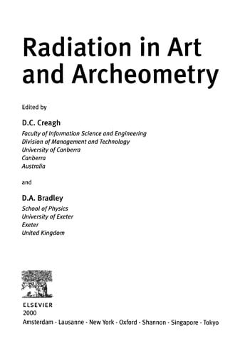 Radiation in art and archeometry
