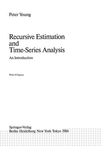 Recursive Estimation and Time-Series Analysis