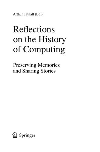 Reflections on the History of Computing