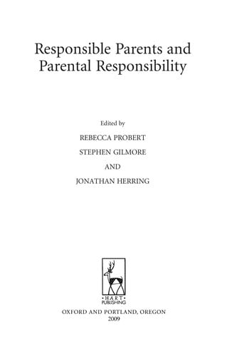 Responsible parents and parental responsibility