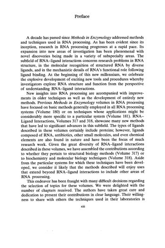 RNA-ligand interactions