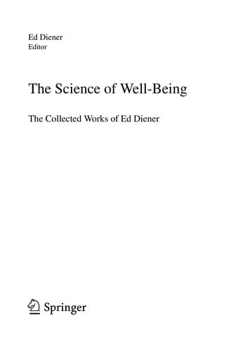 The Science of Well-Being