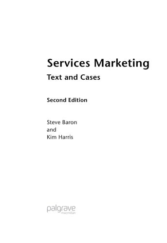 Services marketing