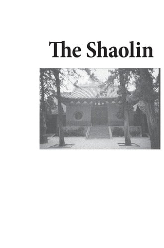 The Shaolin monastery