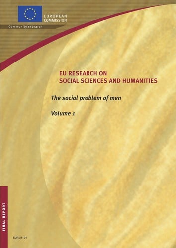 The social problem of men : final report