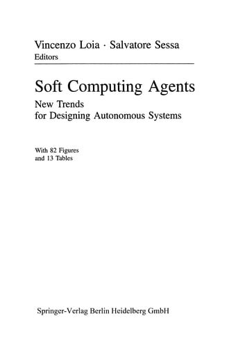 Soft Computing Agents