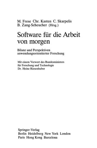 Software für die Arbeit von morgen