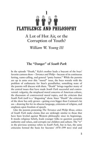 South Park and philosophy