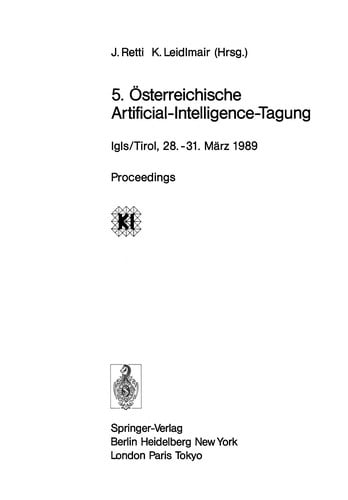 5. Österreichische Artificial-Intelligence-Tagung