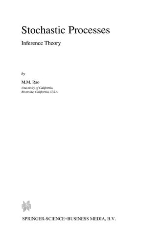 Stochastic Processes