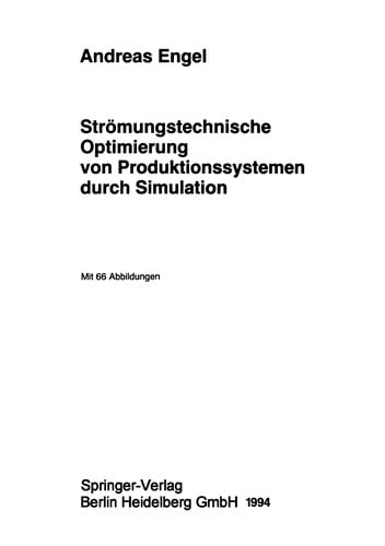 Strömungstechnische Optimierung von Produktionssystemen durch Simulation
