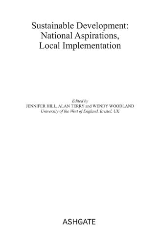 Sustainable development