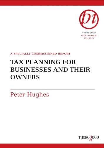Tax Planning for Businesses and Their Owners