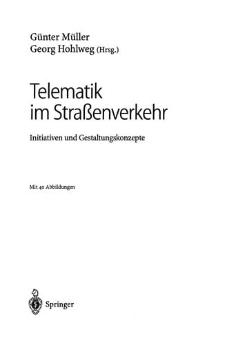 Telematik im Straßenverkehr