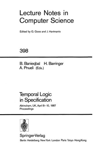Temporal logic in specification